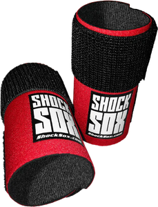 Shock Sox - Shock Sox  4"u  Red Upside Down Forks - 802107