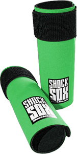 Shock Sox - Shock Sox  6"  Green Upside Down Forks - 802114