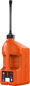 Tuff Jug - Utility Container Orange W/ Autostop Spout 5 Gal - OUAS20VS