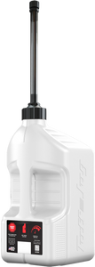 Tuff Jug - Utility Container White W/ Autostop Spout 5 Gal - WUASVS20