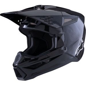 Alpinestars - Helmet Sm3 Solid Black Glossy Ece06/dot Xl - 8300326-1180-XL
