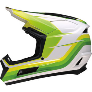 Z1r - Helmet Yth Dirt Maxx Vortex White/green Lg -