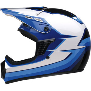 Z1r - Helmet Dirtmaxx Vortex Child Blue/white Lg/xl -