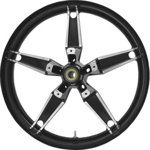 Coastal Moto - Wheel Front Daytona Abs Dual Disc (tpms) Blk Cut 21" - 3D-DAY213BC-ABST