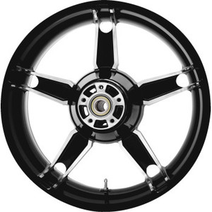 Coastal Moto - Wheel Rear Daytona Non Abs Single Disc Blk Cut 18" - 3D-DAY185BC