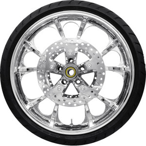 Coastal Moto - Wheel Front Largo W/tire Abs (tpms) Chr 21"  2023-tour - PKG-LAR213CH-24ABST