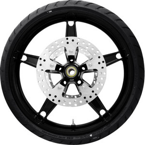 Coastal Moto - Wheel Front Daytona W/tire Abs(tpms)install Blk 21"  320mm - PKG-DAY213SB-24ABST