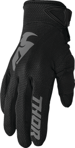 Thor - Women's Sector Gloves - Black/Gray - Large - Women's Sector Gloves - 3331-0240