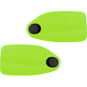 Klock Werks - Hand Guards Flare - Hd - Cable Clutch - Green Ice - KWS-01-0127-CC