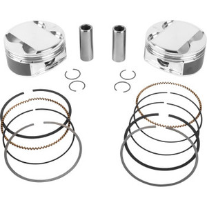 Je Pistons - Piston Kit Hd M8 108 4.075 Bore 4.500 Stroke 12:1 - 398761