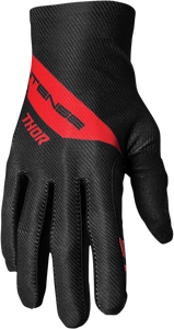 Thor - Intense Dart Gloves - Black/Red - Large - Intense Dart Gloves - 3360-0053