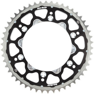 Moto-master - Fusion Series Dual Ring Sprocket (black, 520-50t) Tm - 620193250