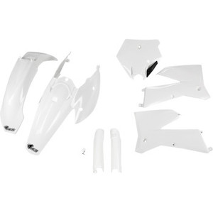 Ufo - Body Kit Ktm 05-06 White - KTKIT503F@047
