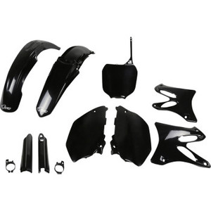 Ufo - Body Kit Yamaha Yz125/250 02-05 Black - YAKIT301F@001