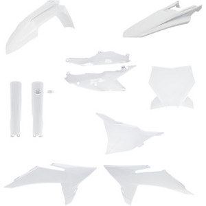 Acerbis - Plastic Kit Full Ktm White - 2986810002