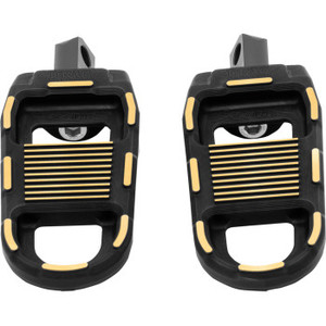 Drag Specialties - Footpegs Adjustable Black/gold -