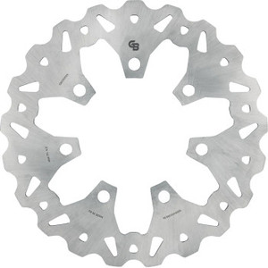 Gbrakes - Brake Rotor Front Wave Solid Mount - GBD9009X