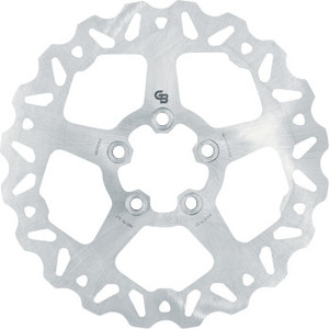 Gbrakes - Brake Rotor Rear Wave Solid Mount - GBD9019X