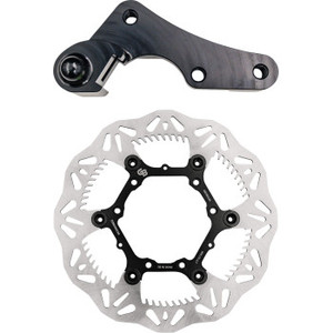 Gbrakes - Brake Rotor Kit 270mm Floating Wave Rotor + Bracket - GBDOS1