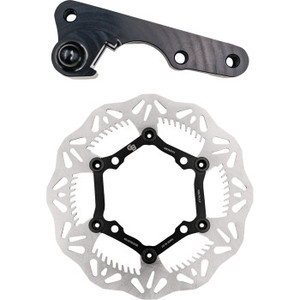 Gbrakes - Brake Rotor Kit 270mm Floating Wave Rotor + Bracket - GBDOS8