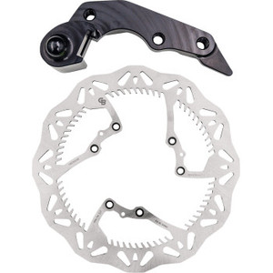Gbrakes - Brake Rotor Kit 270mm Solid Mount Wave Rotor + Bracket - GBDOS212