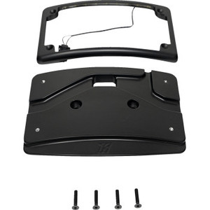 Kodlin Usa - License Plate Mount Kit Curved Black - KUS20102