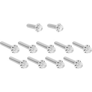 Arlen Ness - Hardware Kit Titanuim 12pt Cam & Point Cvr Polish - 300-980