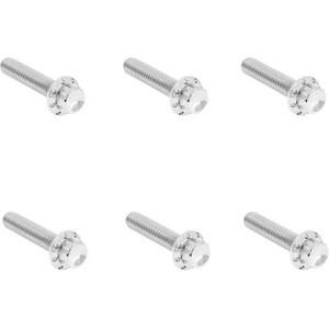 Arlen Ness - Hardware Kit Titanium 12-pnt M8g2 Clutch Cover Plsh - 300-700