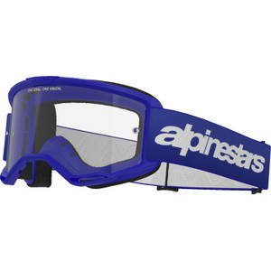 Alpinestars Goggles - Goggle Vision 3 Word Blue Clear - 5103325-7189