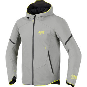 Alpinestars - Jacket Wp Aeroshell Md Gry/yel Fluo 3x - 3200226-9116-3XL