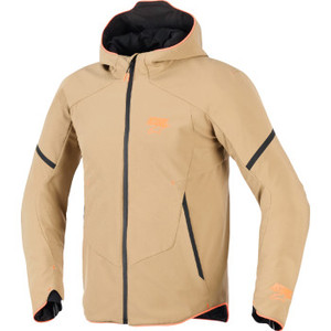 Alpinestars - Jacket Wp Aeroshell Dk Khaki/blk/org Fl Xl - 3200226-8038-XL