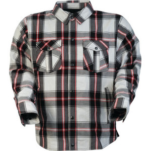 Z1r - Jacket Ashwood Flannel White/red 5xl -