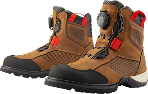 Icon - Stormhawk Boots - Brown - Size 7 - Stormhawk Boots - 3403-1161