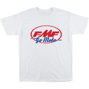 Fmf - Tee Go Moto White Md - FA25118900WHTMD