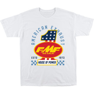 Fmf - Tee America First White Sm - HO25118906WHTSM