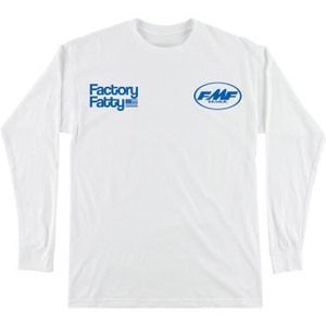 Fmf - Tee Long Sleeve Factory Fatty White Sm - HO25119900WHTSM