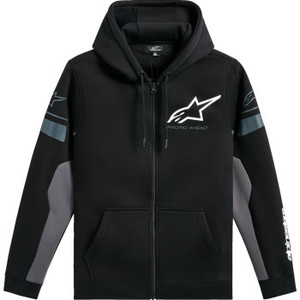 Alpinestars - Hoodie Zip Esemex Black/charcoal 2xl - 1235-53200-1018-2XL
