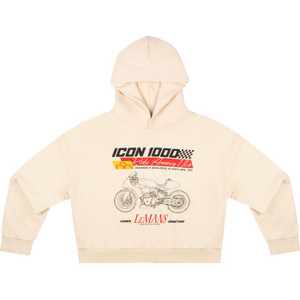 Icon - Hoodie Wm Always Something Ivory 2x -