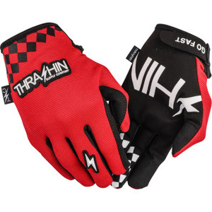 Thrashin Supply Co. - Glove Go Fast Stealth Red Large - SV1-18-10