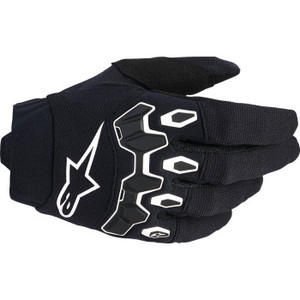 Alpinestars - Gloves Mx Yth Fbore V2 Blk/wht  Xs - 3540226-12-XS
