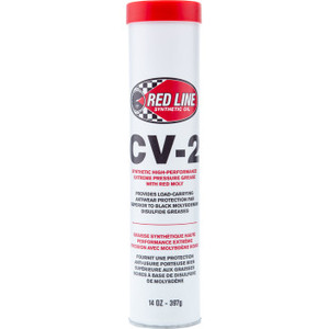 Red Line Synthetic Oil - Cv-2 Grease With Moly - 14oz Tube - 80402