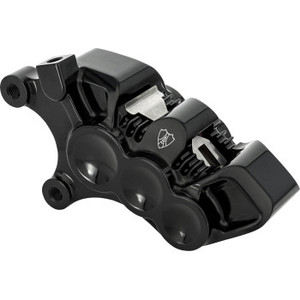 Arlen Ness - Caliper Mono Axial 11.8 Inch Left All Black - 320-104