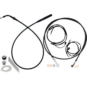 Fat Baggers Inc. - Ez Instl Kt Upper Cltch Cbl, Brk Ln, For 13-14" Hbar, Black - 249014-B