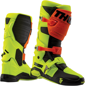 Thor - Radial Boots Replacement Outsoles - Black/Yellow Fluorescent - Size 12-13 - Radial Boots Replacement Outsoles - 3430-0905