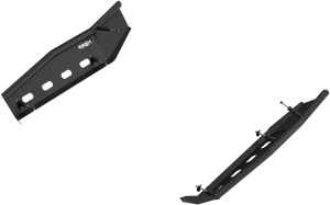 Mbrp - Rock Slider Kit Steel Blk Can - AC-9219-04