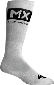 Thor - MX Cool Socks - Gray/Black - Size 6-9 - MX Cool Socks - 3431-0667