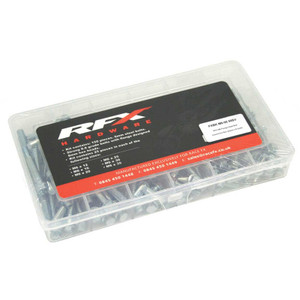 Rfx - M6 Flange Head Bolt Box 12/16/20/25/30/35mm - FXBK M6-00 55SV