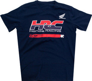 D-cor - Honda Hrc2 Tee Navy Lg - 80-130-3