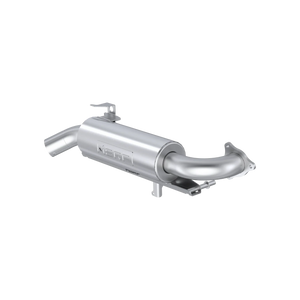 Mbrp - Single Slip-on System W/ 5" Perf. Muff W/ Cat. Conv. - AT-9528PT