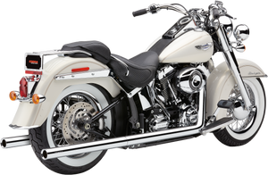 Cobra - Bad Hombre True Duals Chrome Softail 12-17 - 6986